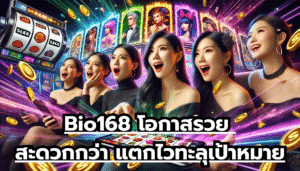 Bio168 โอกาสรวย สะดวกกว่าที่เคย แตกไวทะลุเป้าหมาย ไม่เข้าเล่นคงไม่ได้