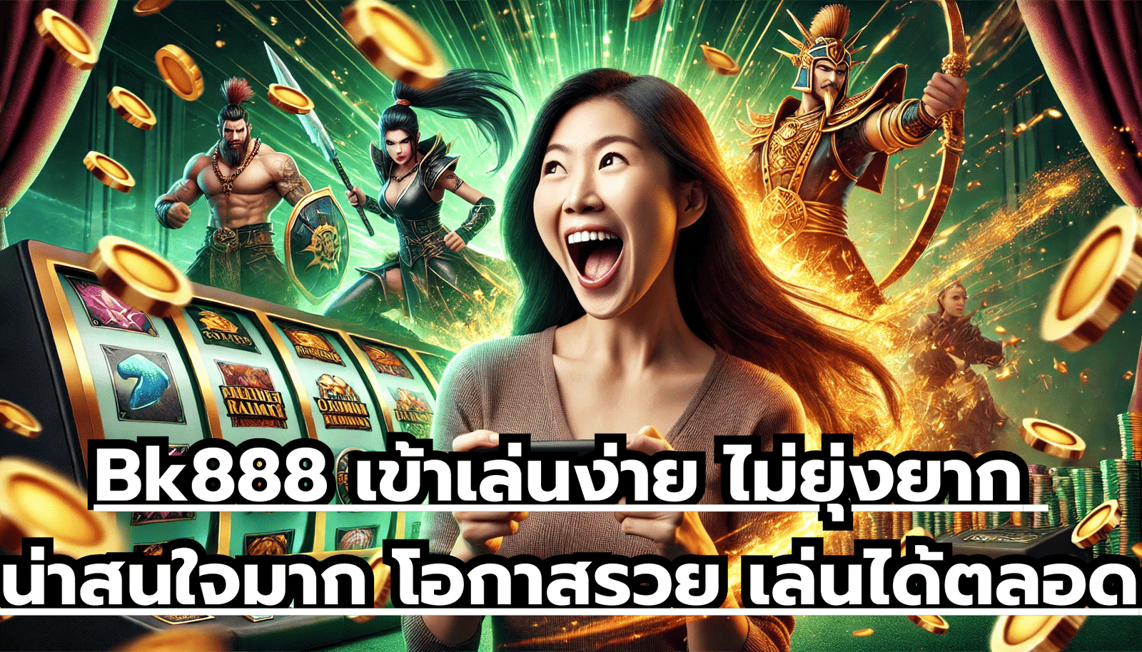 Bk888 เข้าเล่นง่าย ไม่ยุ่งยาก น่าสนใจมาก โอกาสรวย เล่นได้ตลอด ไม่มีวันปิด