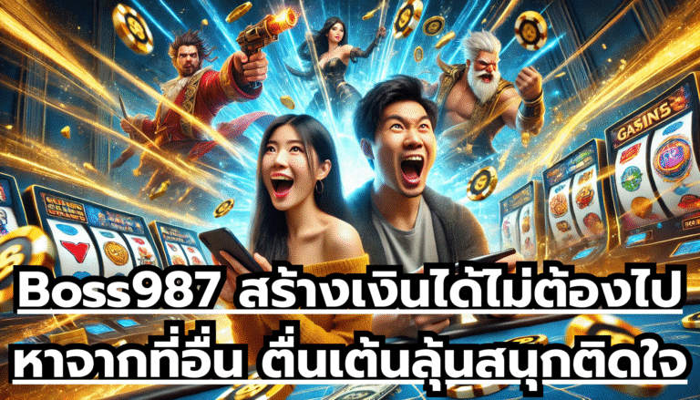 Boss987 สร้างเงินได้ ไม่ต้องไปหาจากที่อื่น ตื่นเต้นลุ้นสนุกติดใจ