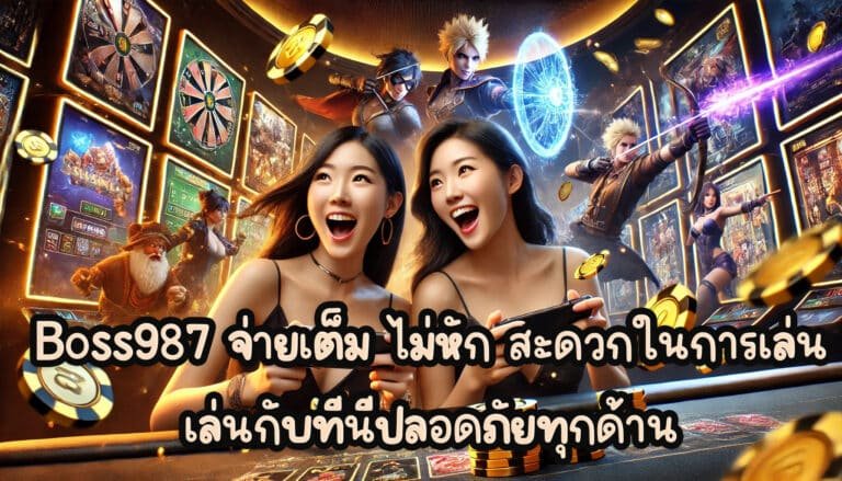 Boss987 จ่ายเต็ม ไม่หัก สะดวกในการเล่น-1