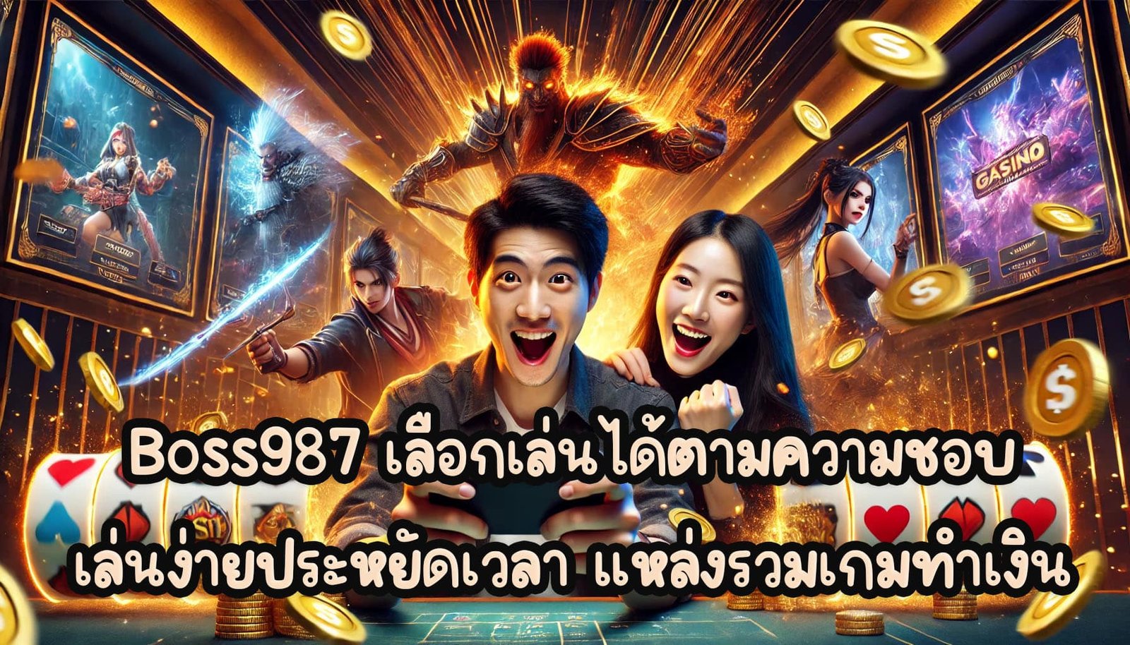 boss987 เลือกเล่นได้ตามความชอบ เล่นง่ายประหยัดเวลา แหล่งรวมเกมทำเงิน-4